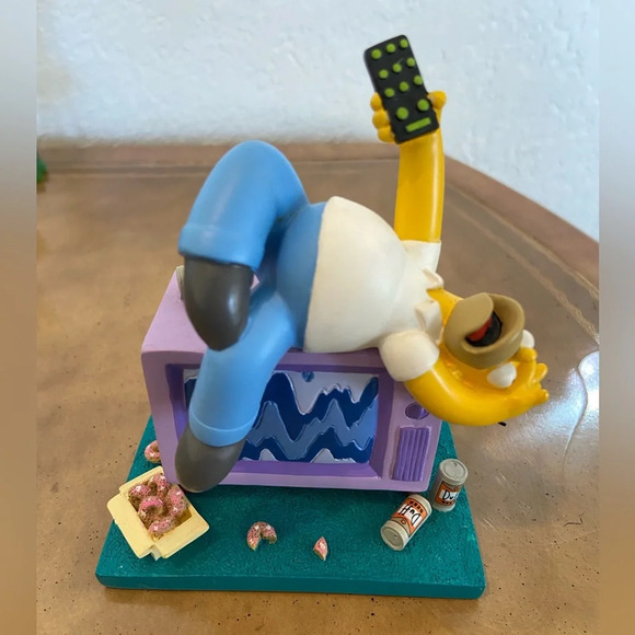 The Simpsons TELEVISION Teacher Mother Secret Lover at Home With Homer Figure - Picture 2 of 6